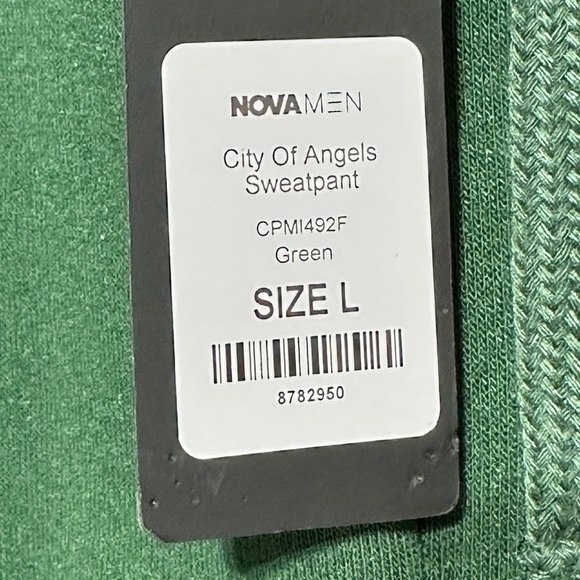 Nova Men City Of Angels Sweatpant - Green - Large - Picture 6 of 7